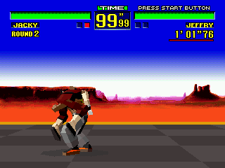 Virtua Fighter screenshot 3 for Mega Drive 32X